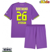 Borussia Dortmund Julian Ryerson #26 Replica Third Minikit 2026-27 Short Sleeve (+ pants)